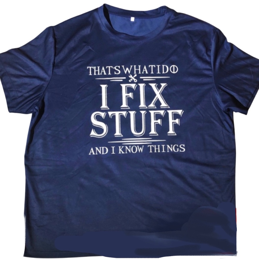 Dad Gift Navy Graphic XXL Tee Shirt NWOT
